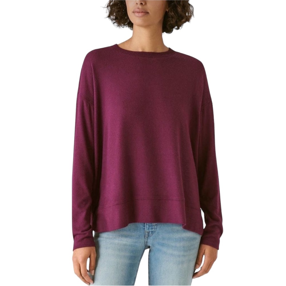 Lucky Brand Long Sleeve Sweater in Potent Purple NWT (A1)